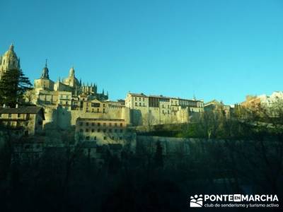 Senderismo Segovia - Riberas de los ríos Pirón y Viejo; senderos cuenca; sierra oeste de madrid